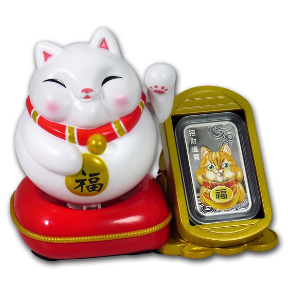 2019 Australia 1 oz Silver $1 Lucky Cat Proof 2019 Australia 1 oz Silver $1 Lucky Cat Proof